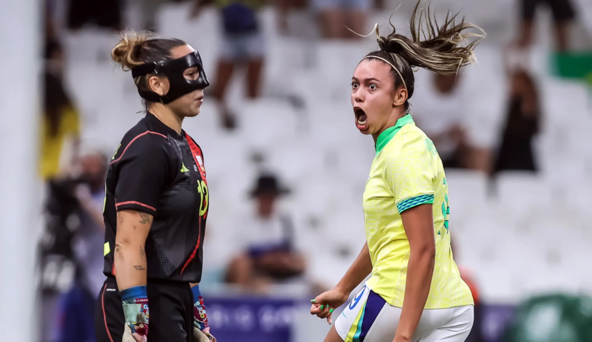 Seleção feminina vence Espanha